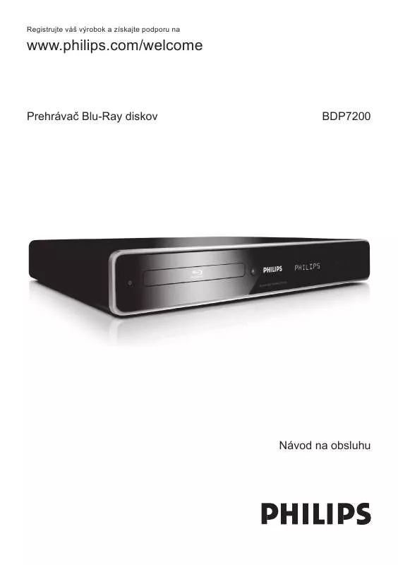 Mode d'emploi PHILIPS BDP7200