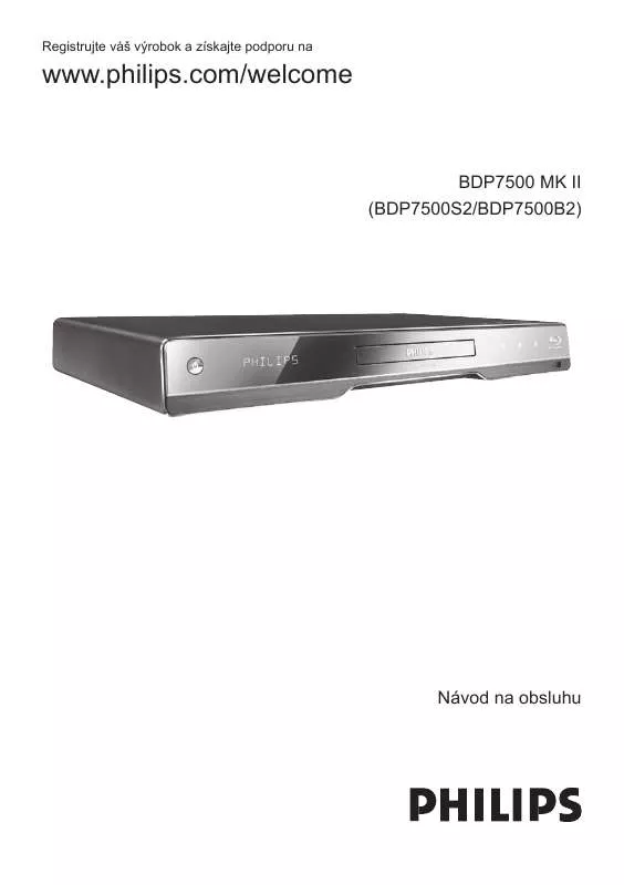 Mode d'emploi PHILIPS BDP7500B2