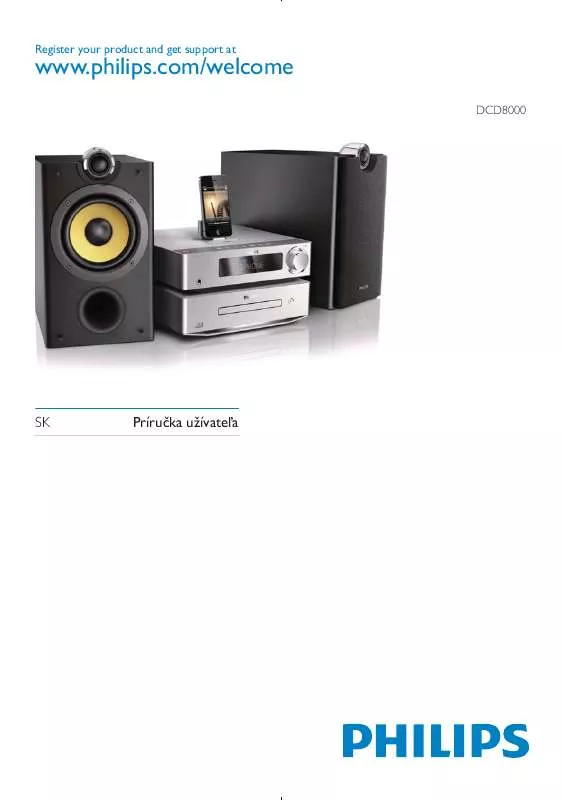 Mode d'emploi PHILIPS DCD8000