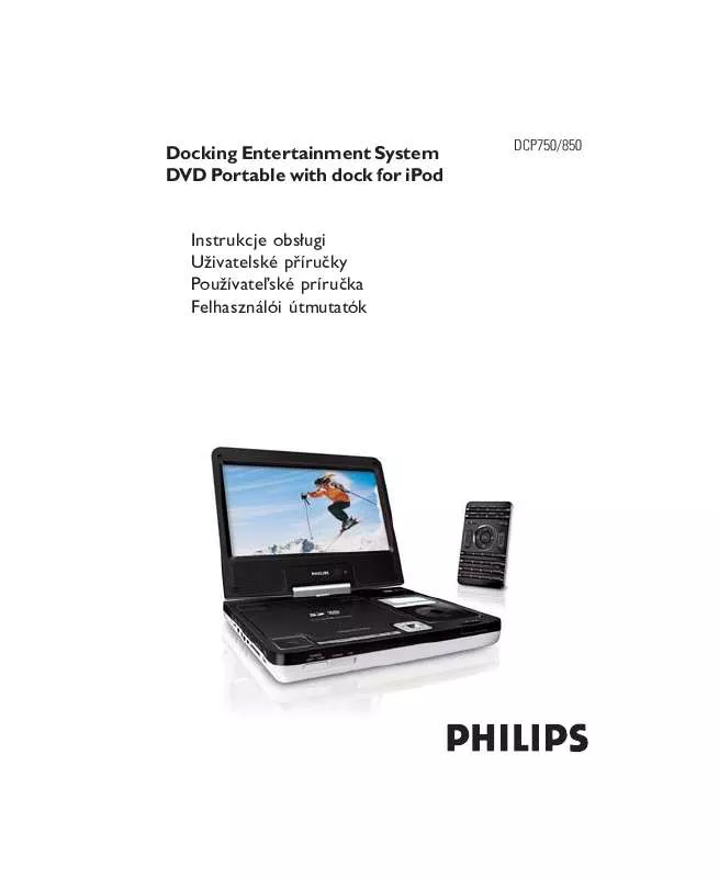 Mode d'emploi PHILIPS DCP850