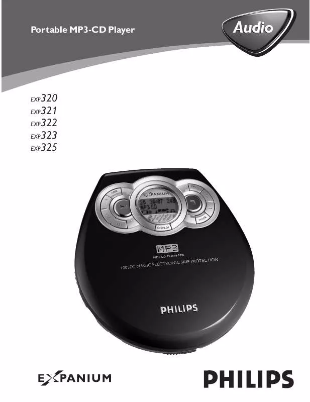 Mode d'emploi PHILIPS EXP321