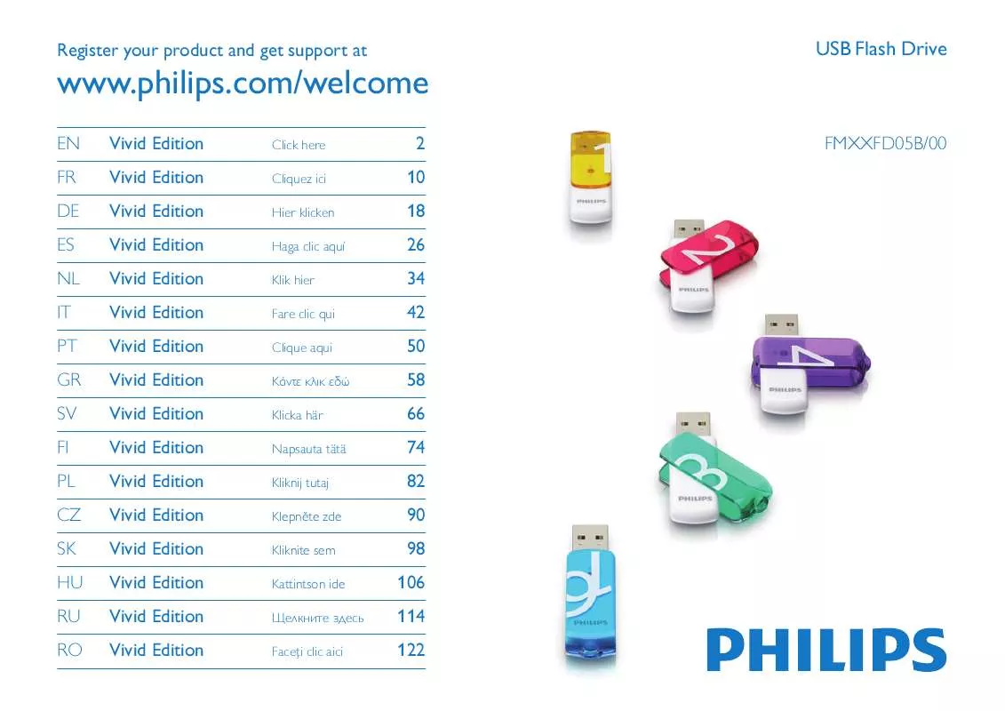 Mode d'emploi PHILIPS FM04FD05B