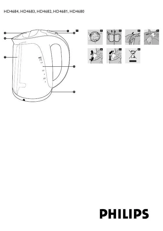 Mode d'emploi PHILIPS HD4681