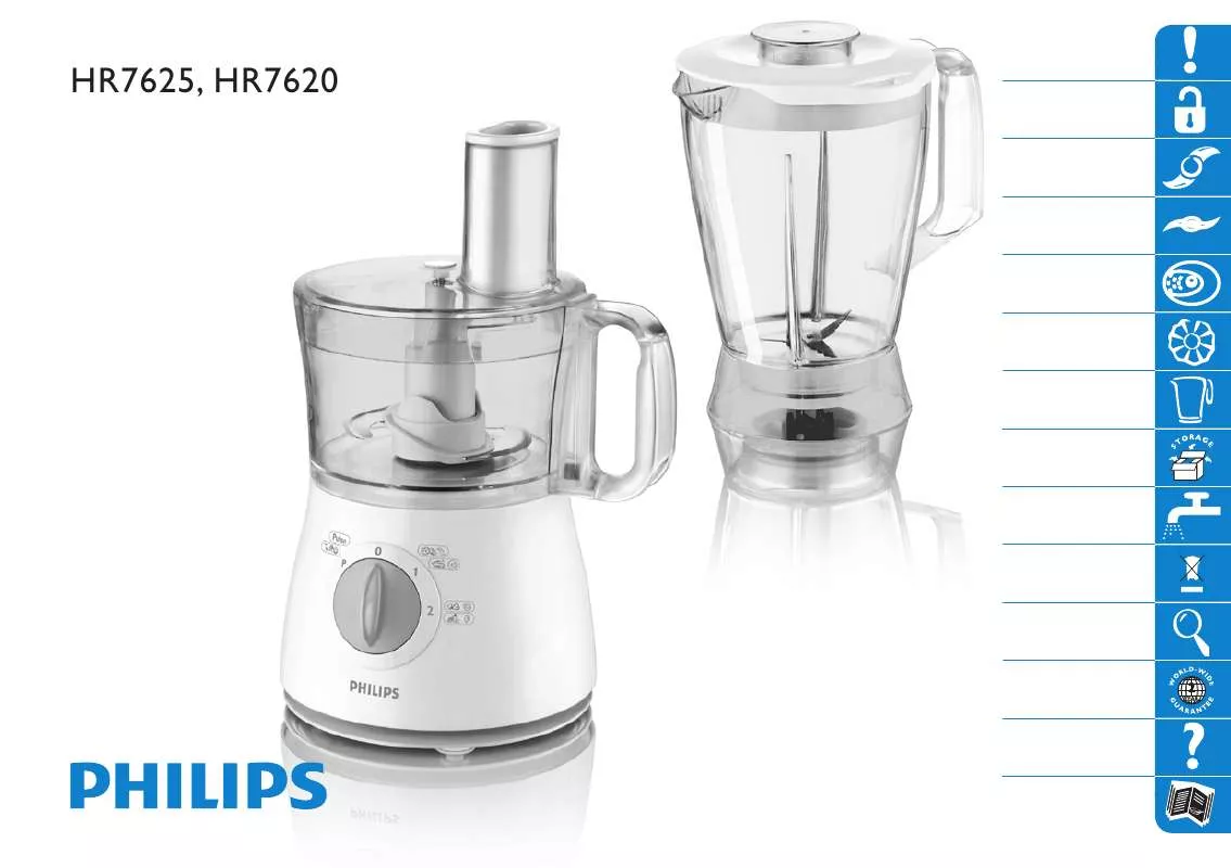 Mode d'emploi PHILIPS HR7625