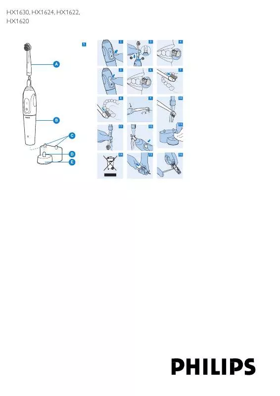 Mode d'emploi PHILIPS HX1622