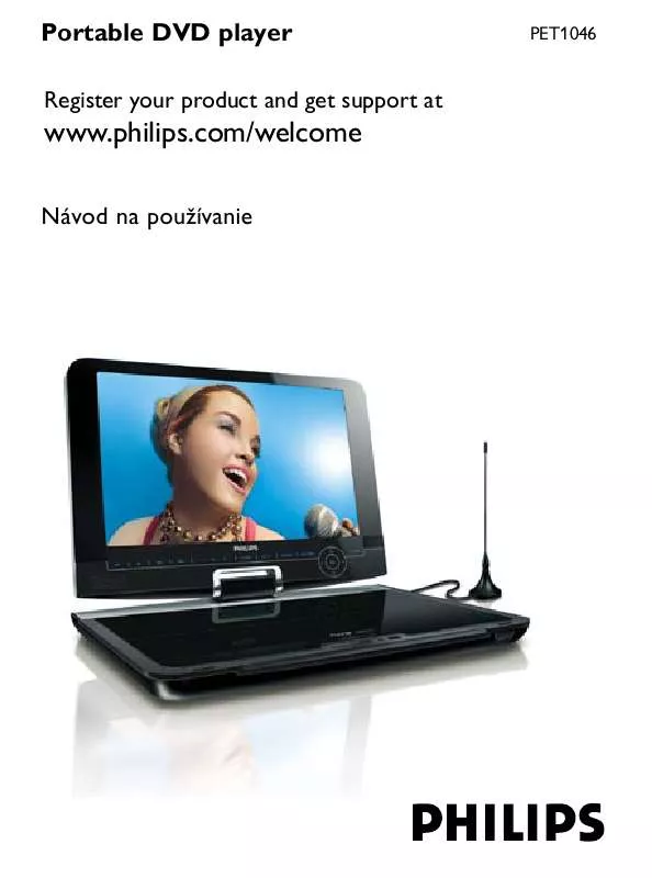 Mode d'emploi PHILIPS PET1046