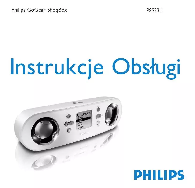 Mode d'emploi PHILIPS PSS231