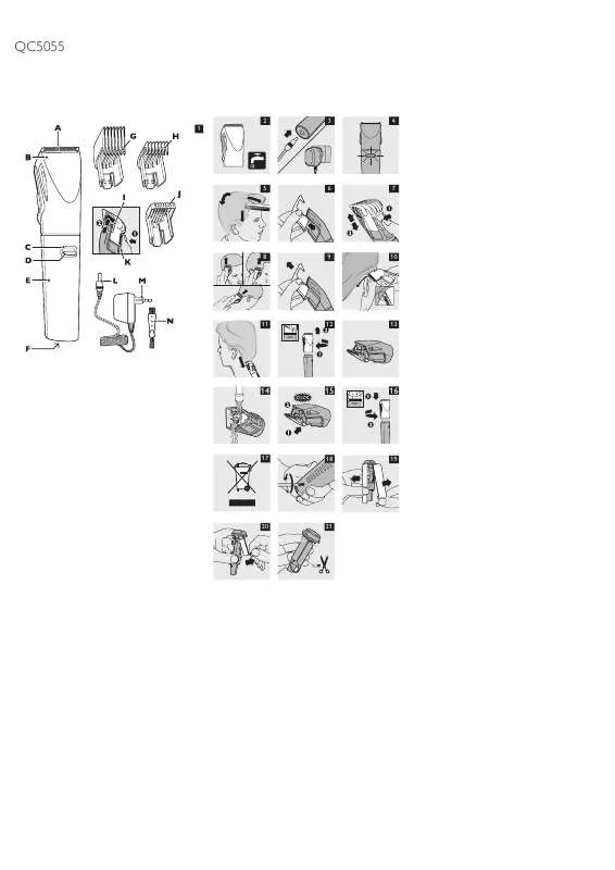 Mode d'emploi PHILIPS QC5055