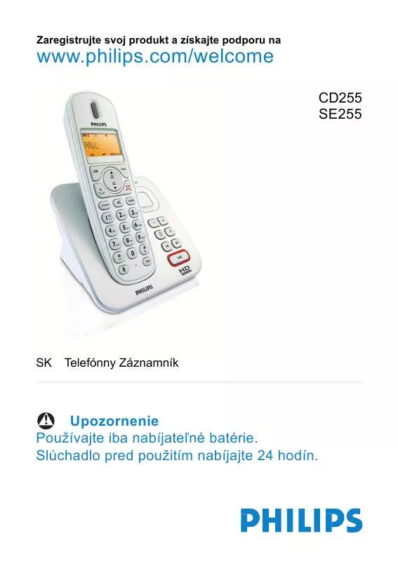 Mode d'emploi PHILIPS SE2551B