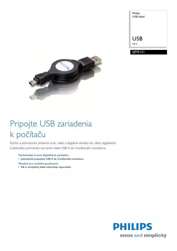 Mode d'emploi PHILIPS SJM2121