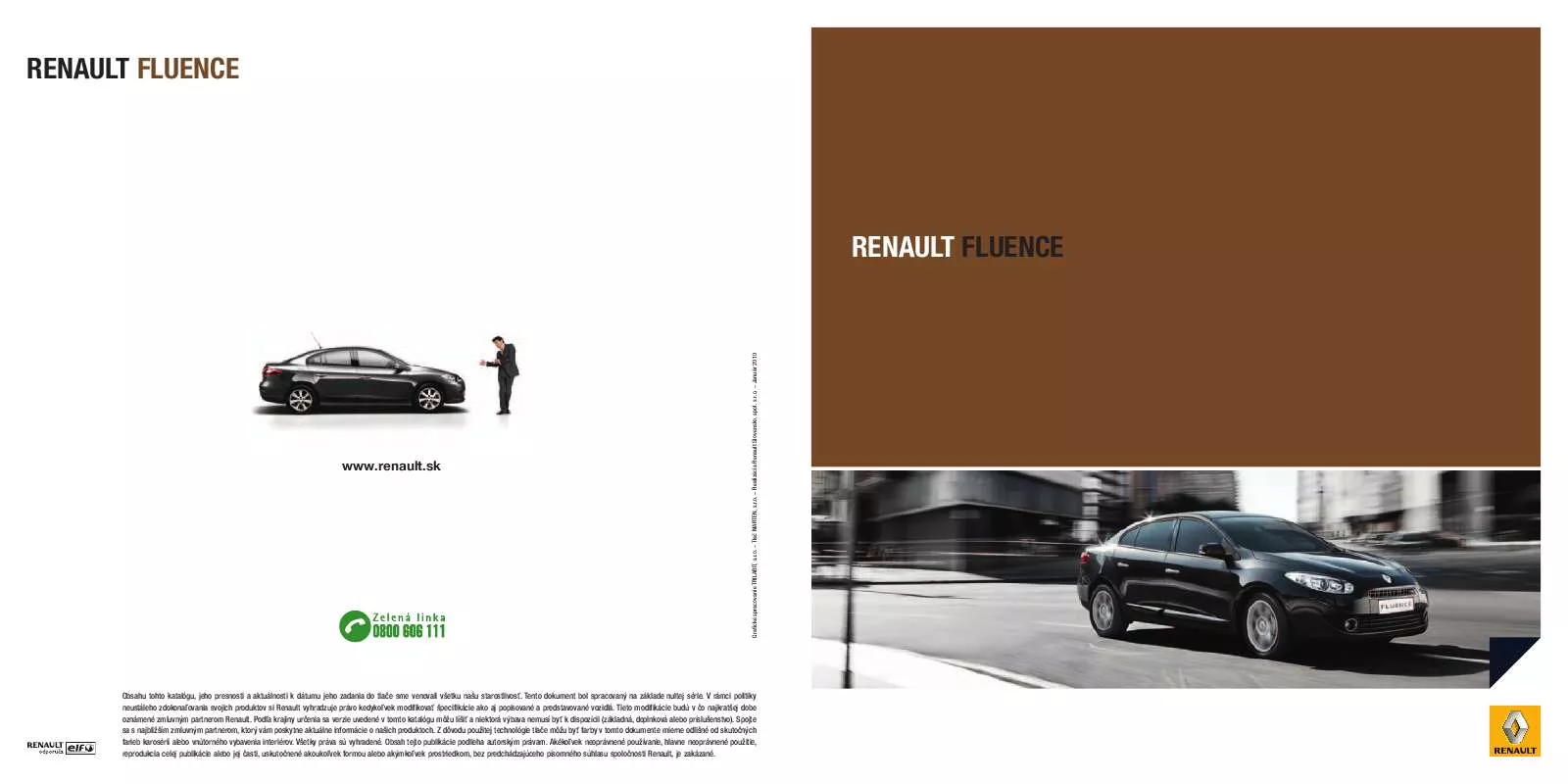 Mode d'emploi RENAULT FLUENCE