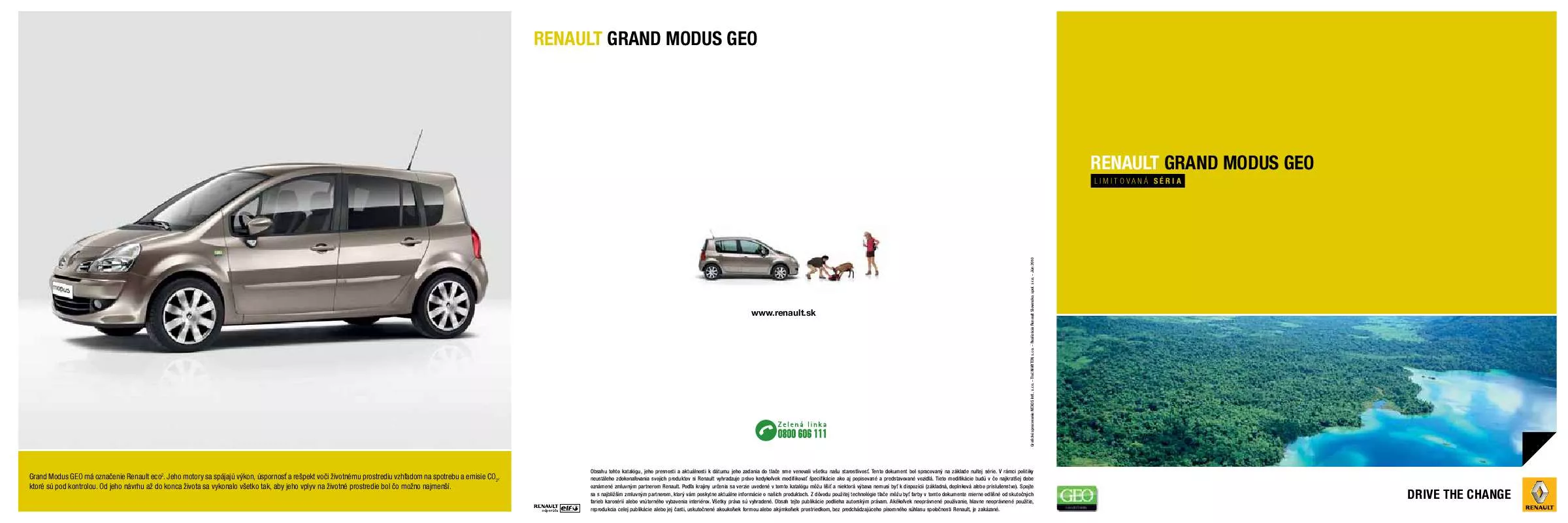 Mode d'emploi RENAULT GRAND MODUS GEO