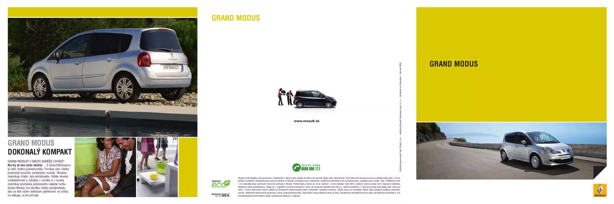 Mode d'emploi RENAULT GRAND MODUS