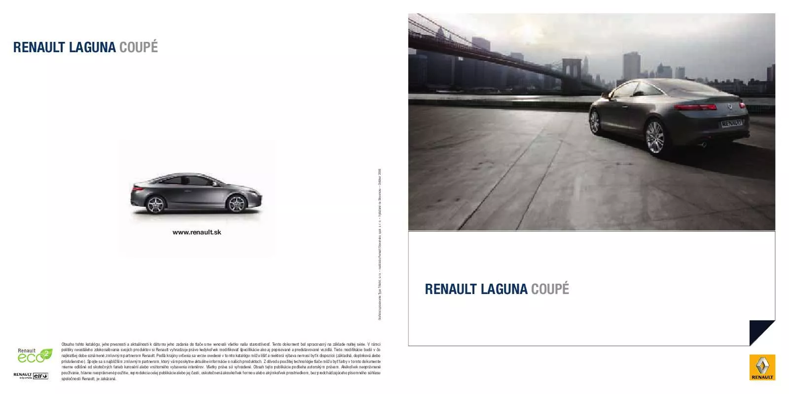 Mode d'emploi RENAULT LAGUNA COUPE