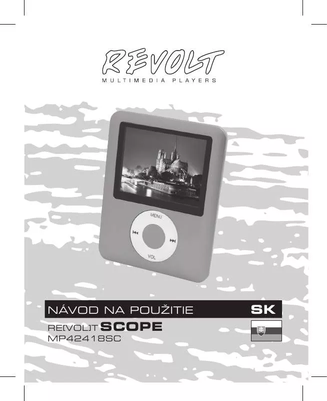 Mode d'emploi REVOLT MP42418SC