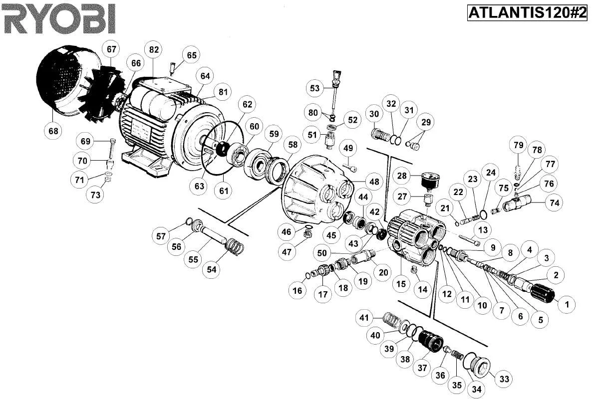 Mode d'emploi RYOBI ATLANTIS 120-2