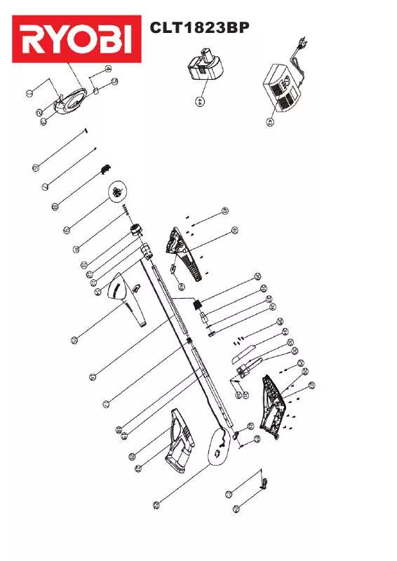 Mode d'emploi RYOBI CLT1832BP