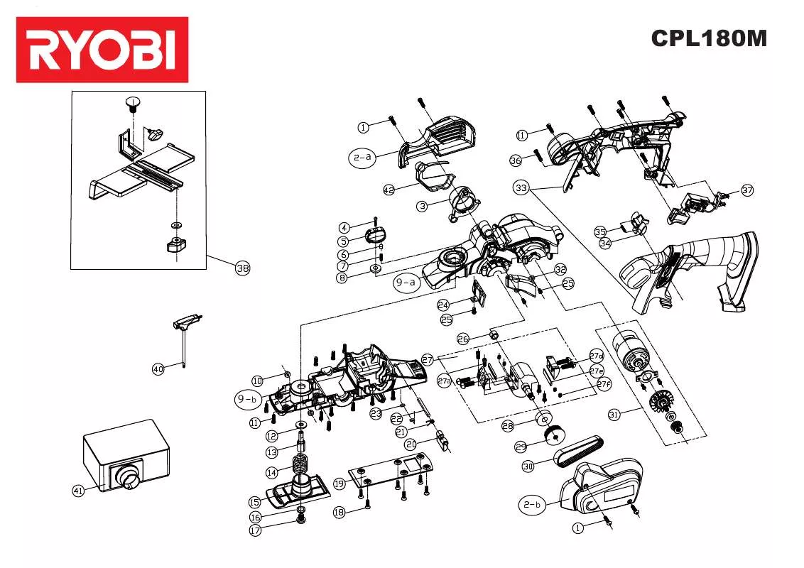 Mode d'emploi RYOBI CPL180M