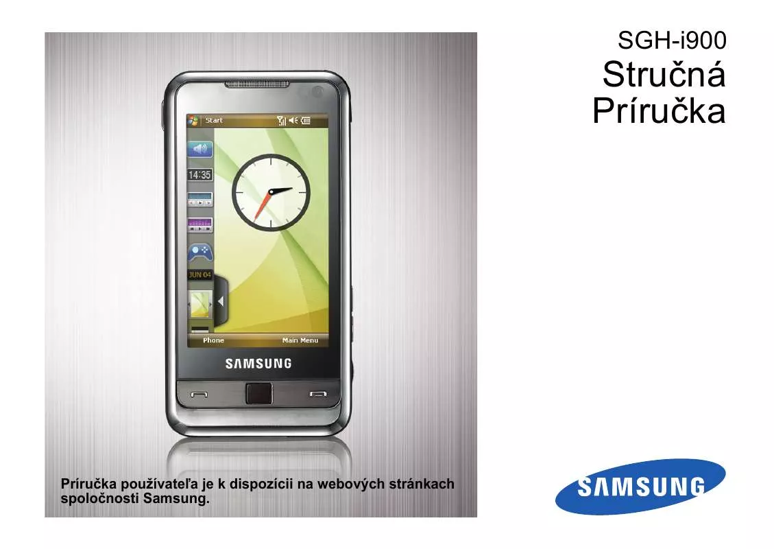 Mode d'emploi SAMSUNG SGH-I900C