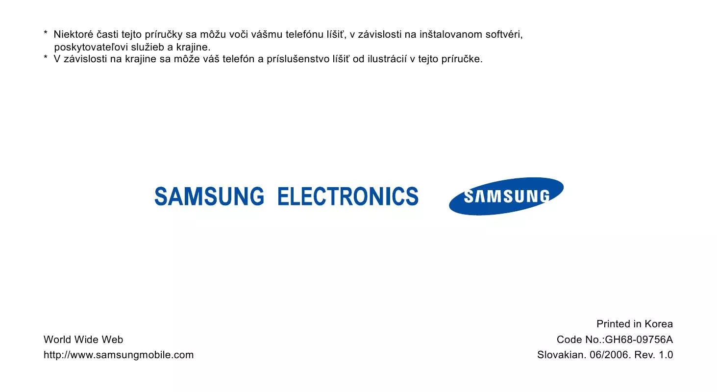 Mode d'emploi SAMSUNG SGH-X650