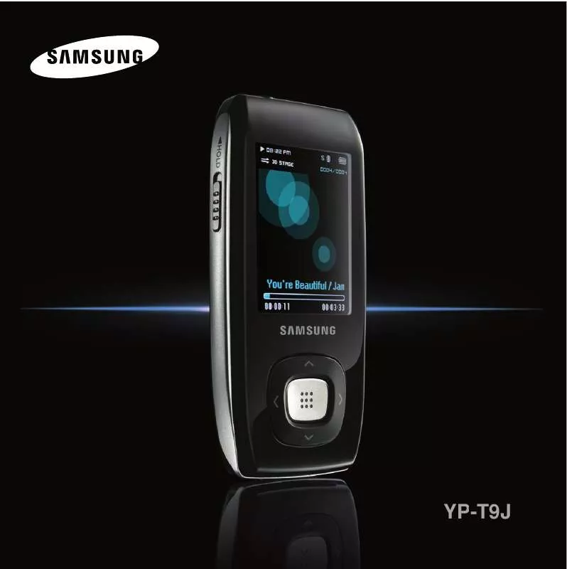 Mode d'emploi SAMSUNG YP-T9JBQB