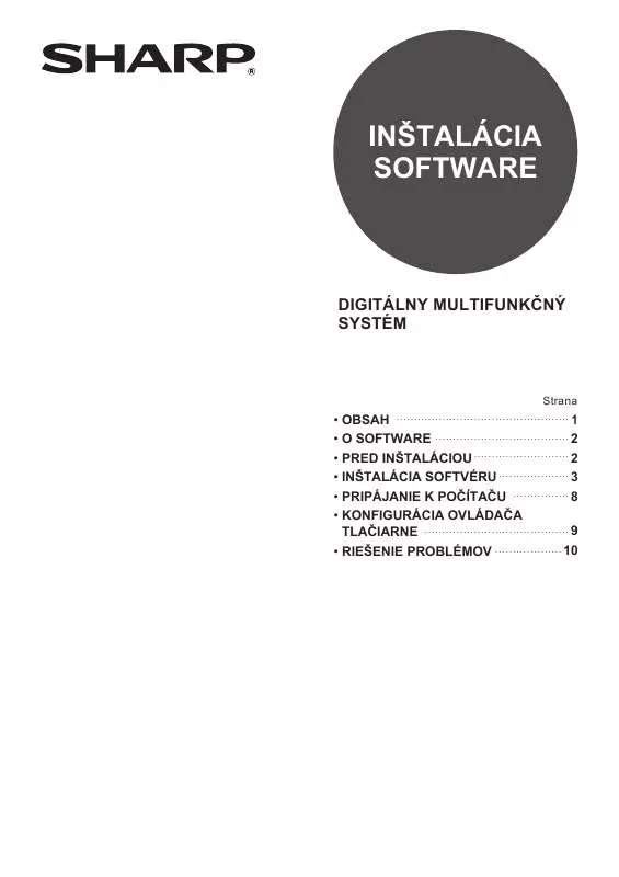 Mode d'emploi SHARP AR-5731