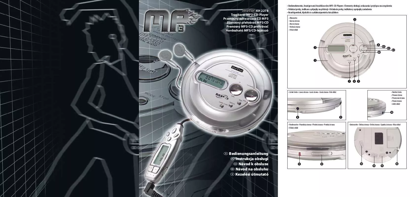 Mode d'emploi SILVERCREST KH 2278