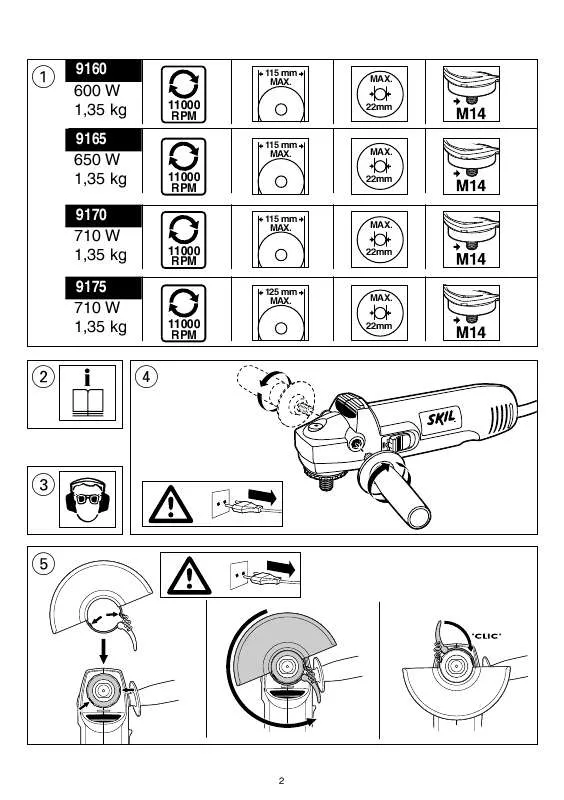 Mode d'emploi SKIL 9170