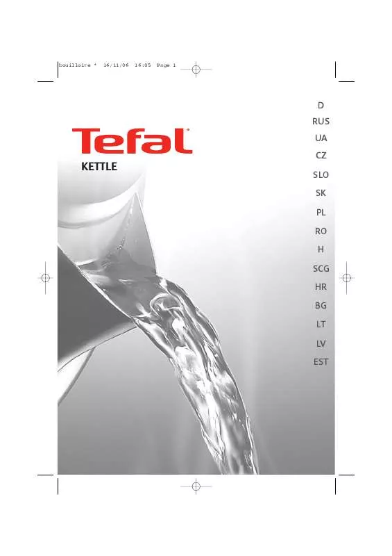 Mode d'emploi TEFAL BF5520