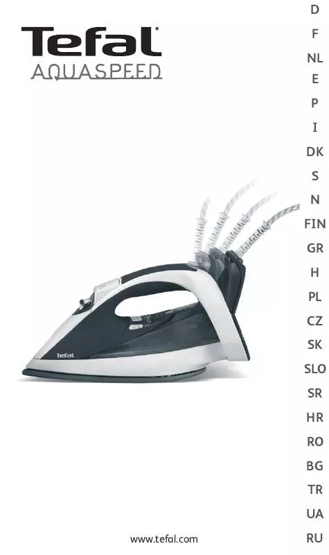 Mode d'emploi TEFAL FV5210