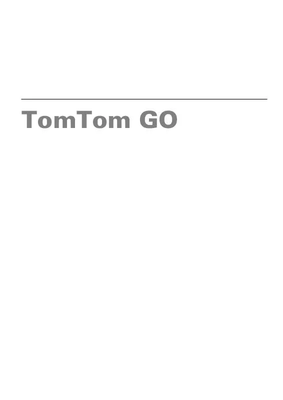 Mode d'emploi TOMTOM GO 510