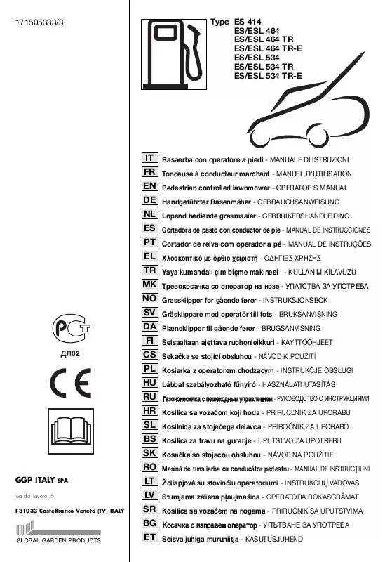 Mode d'emploi WINNY ES 534 TR