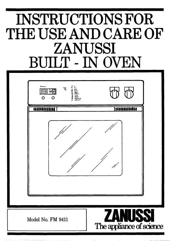 Mode d'emploi ZANUSSI ZDS6070X