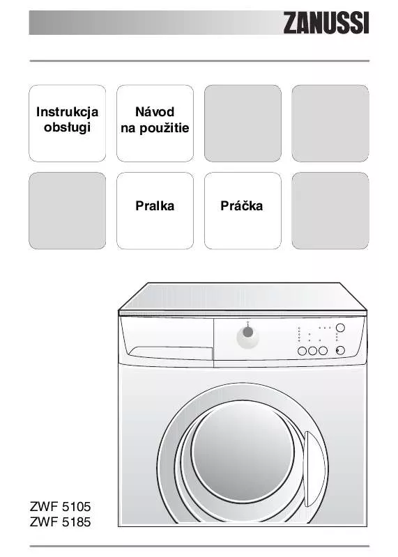 Mode d'emploi ZANUSSI ZWF5105