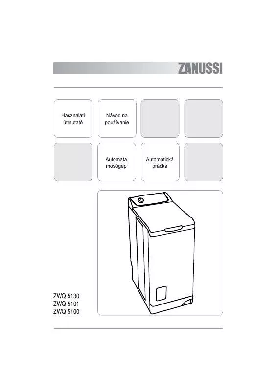Mode d'emploi ZANUSSI ZWQ5130